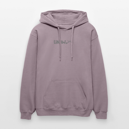LiNBW. Crew Hoodie Grey Edition Life is not just black and white - Lilagrau 