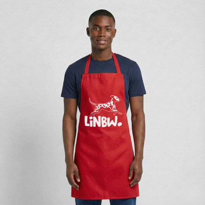 LiNBW. Kochschürze White Edition - Rot