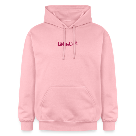 LiNBW. Crew Hoodie Pink Edition Life is not just black and white - Hellrosa