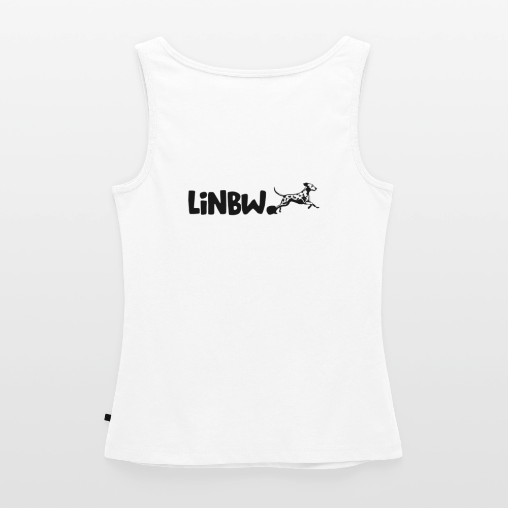 Life is not just black and white Tank Top Premium LiNBW. Black Edition - Weiß