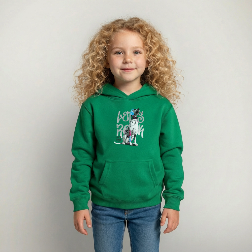 Boa's Hoodie Let's Rock - Kelly Green