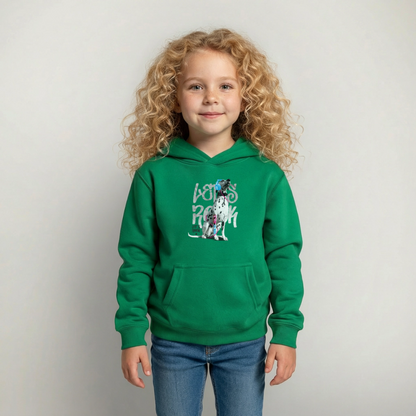 Boa's Hoodie Let's Rock - Kelly Green