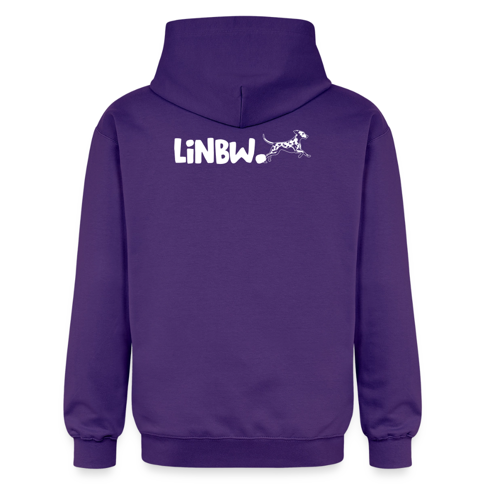 Life is not just black and white Hoodie White Edition - Lila