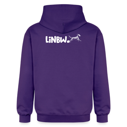 Life is not just black and white Hoodie White Edition - Lila