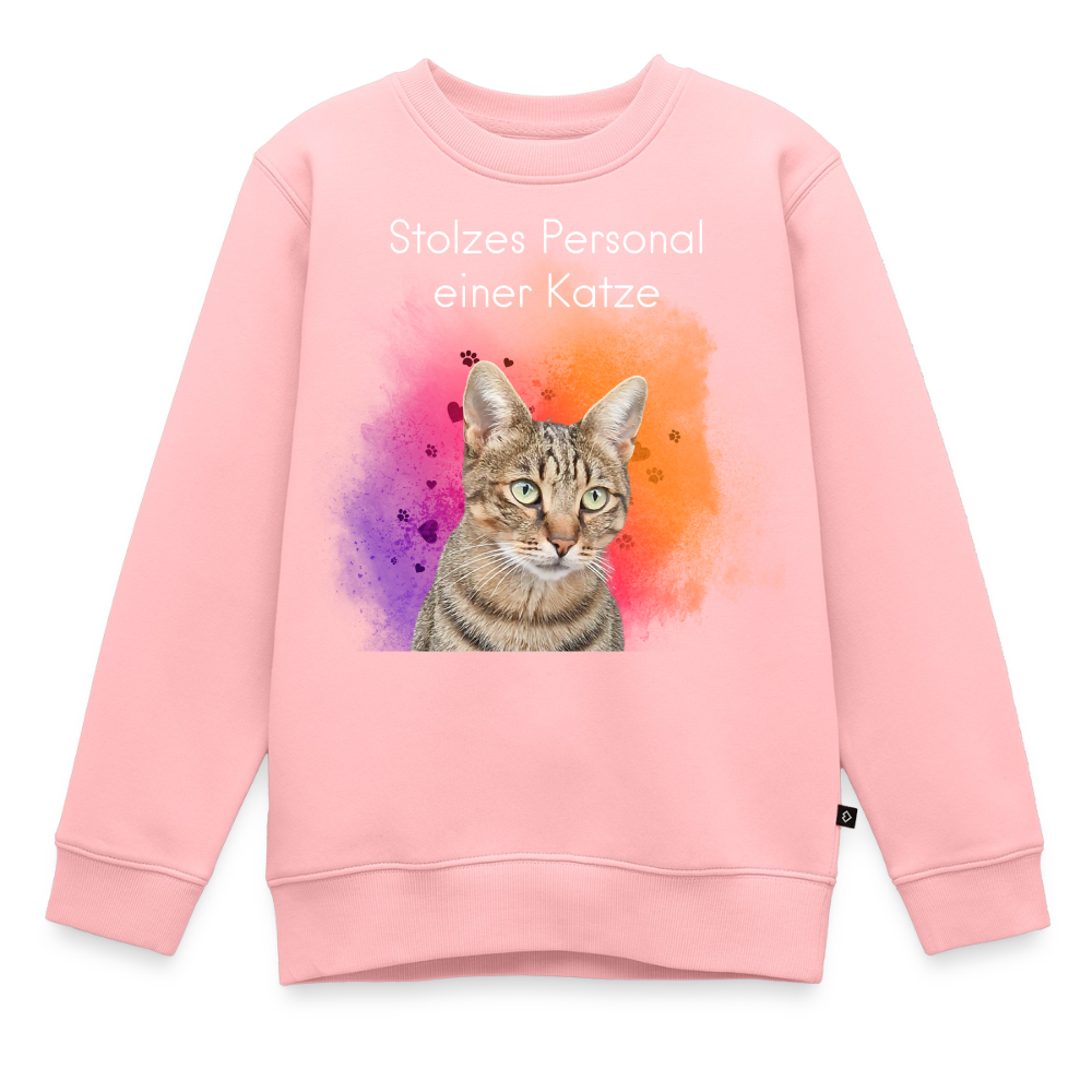 Pedro's Pullover Stolzes Personal einer Katze White Edition - LiNBW.