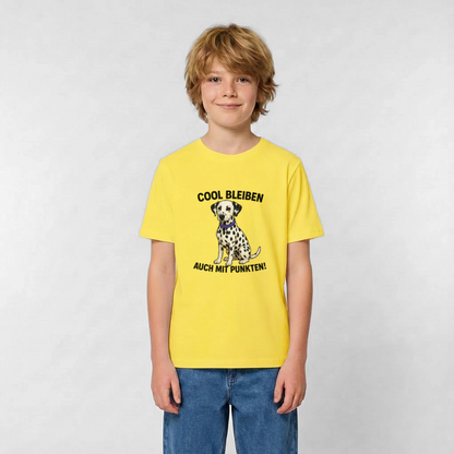 Davina's T-Shirt Cool bleiben auch mit Punkten - Gelb