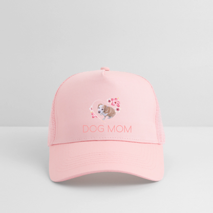 Luna´s Trucker Cap DOG MOM - Hellrosa