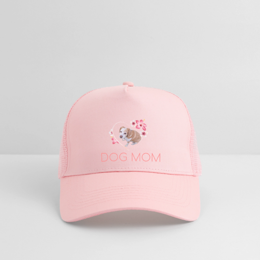 Luna´s Trucker Cap DOG MOM - Hellrosa