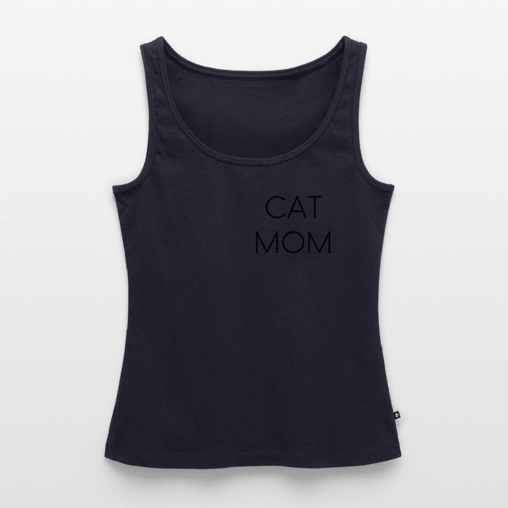 Pedro´s Tank Top Premium Stolzes Personal einer Katze CAT MOM Black Edition - Navy