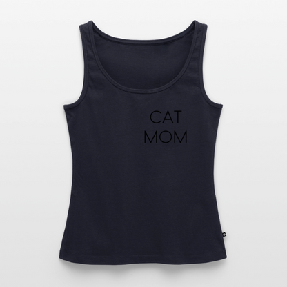 Pedro´s Tank Top Premium Stolzes Personal einer Katze CAT MOM Black Edition - Navy