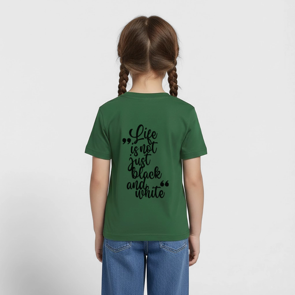 LiNBW. Crew T-Shirt Black Edition Life is not just black and white - LiNBW.