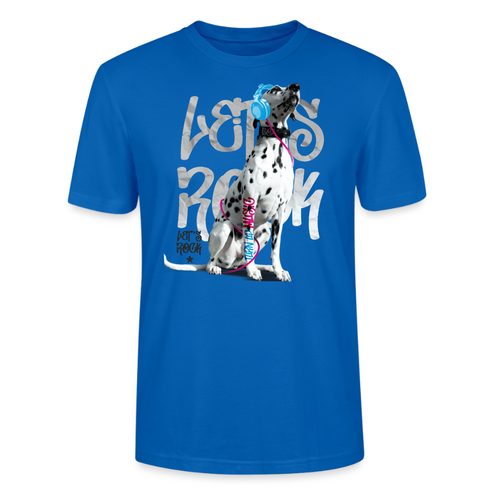 Boa Let’s Rock – Bio-Baumwollshirt - Pfauenblau