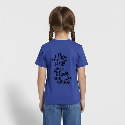 LiNBW. Crew T-Shirt Black Edition Life is not just black and white - LiNBW.