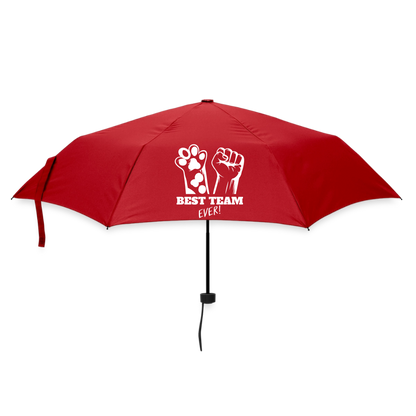 Best Team Ever Regenschirm - Rot