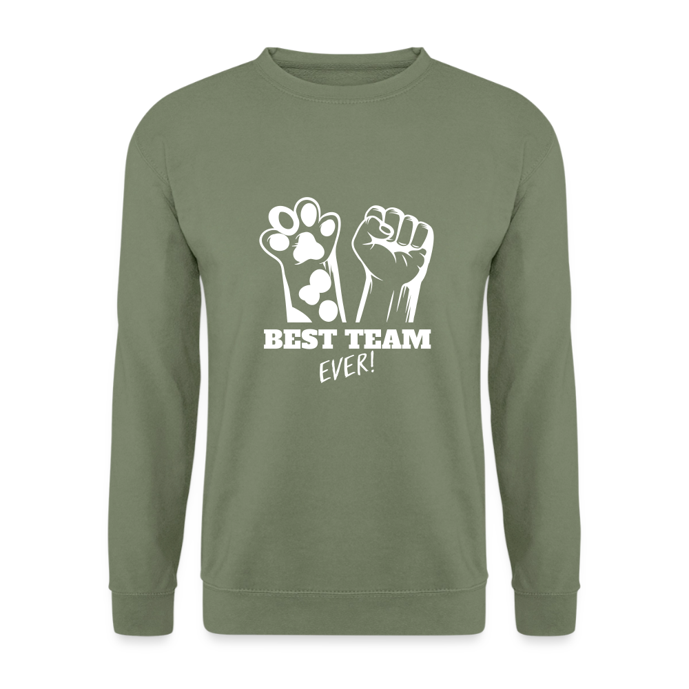 Best Team Ever Classic Pullover White Edition - LiNBW.