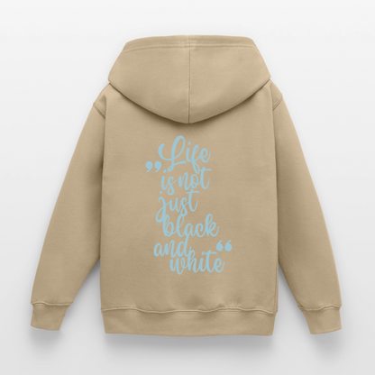 LiNBW. Crew Hoodie Life is not just black and white Edition Blue - LiNBW.