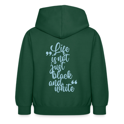 LiNBW. Crew Hoodie Life is not just black and white Edition Blue - LiNBW.