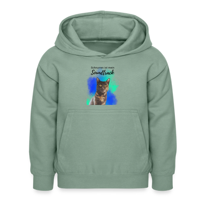 Nala's Hoodie Schnurren ist mein Soundtrack Black Edition - LiNBW.