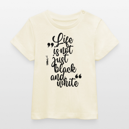 Life is not just black and white T-Shirt Black Edition - LiNBW.
