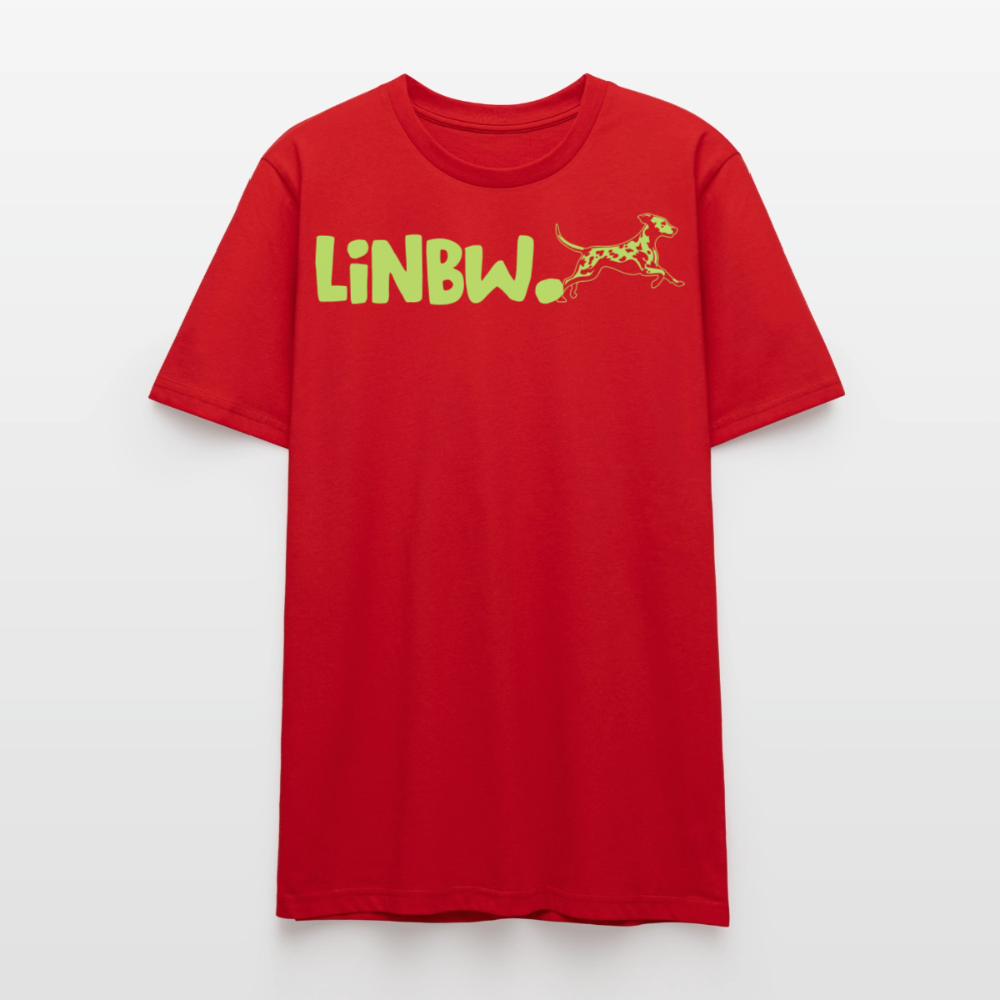 LiNBW. Unisex T-Shirt Premium Crew Green Edition Life is not just black and white - LiNBW.