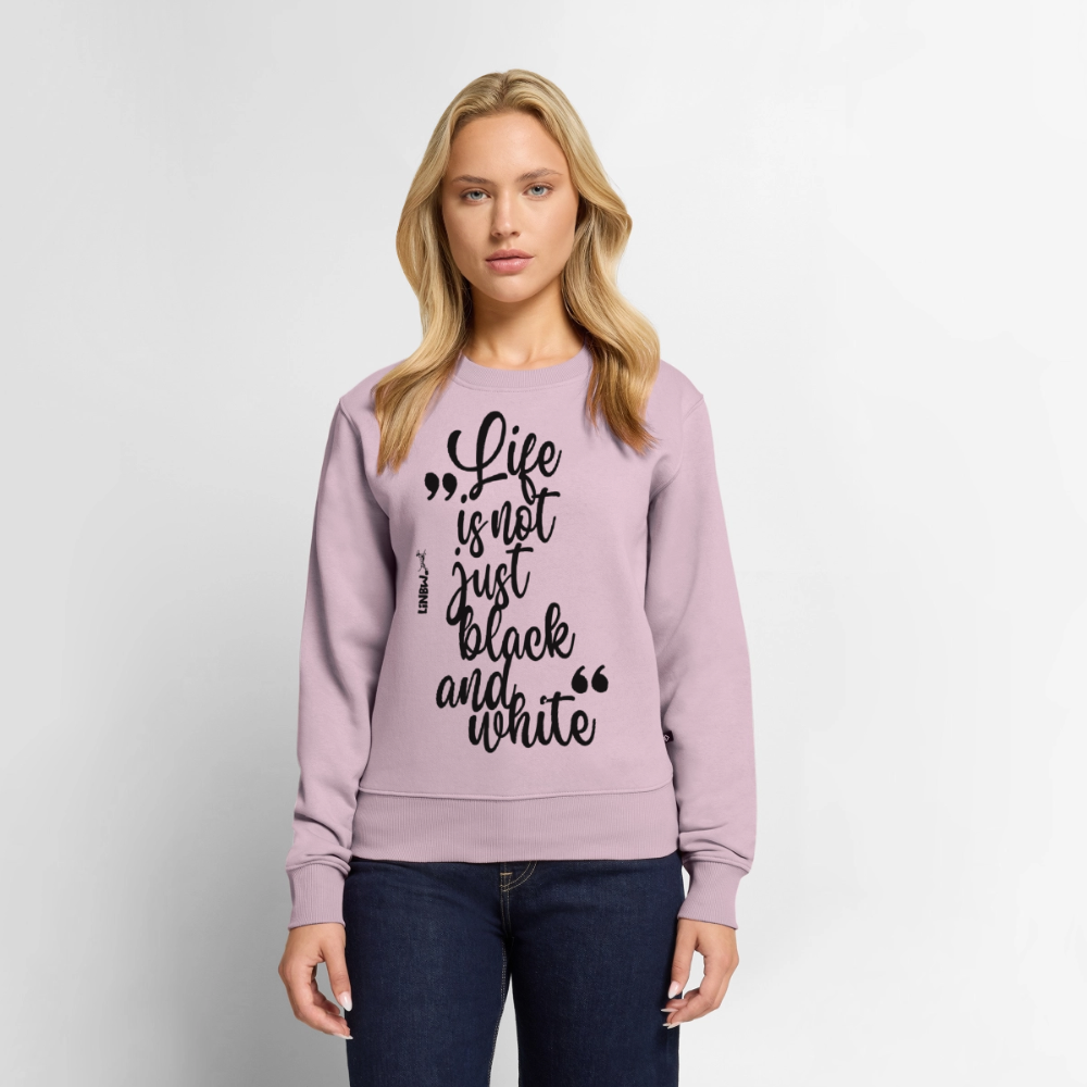 Life is not just black and white Pullover Black Edition - Altrosa