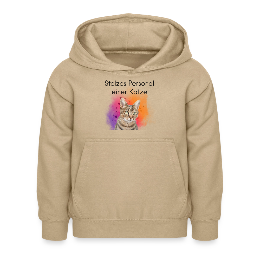 Pedro's Hoodie Stolzes Personal einer Katze Black Edition - LiNBW.