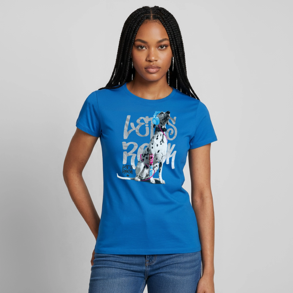 Boa's T-Shirt Let's Rock - Royalblau