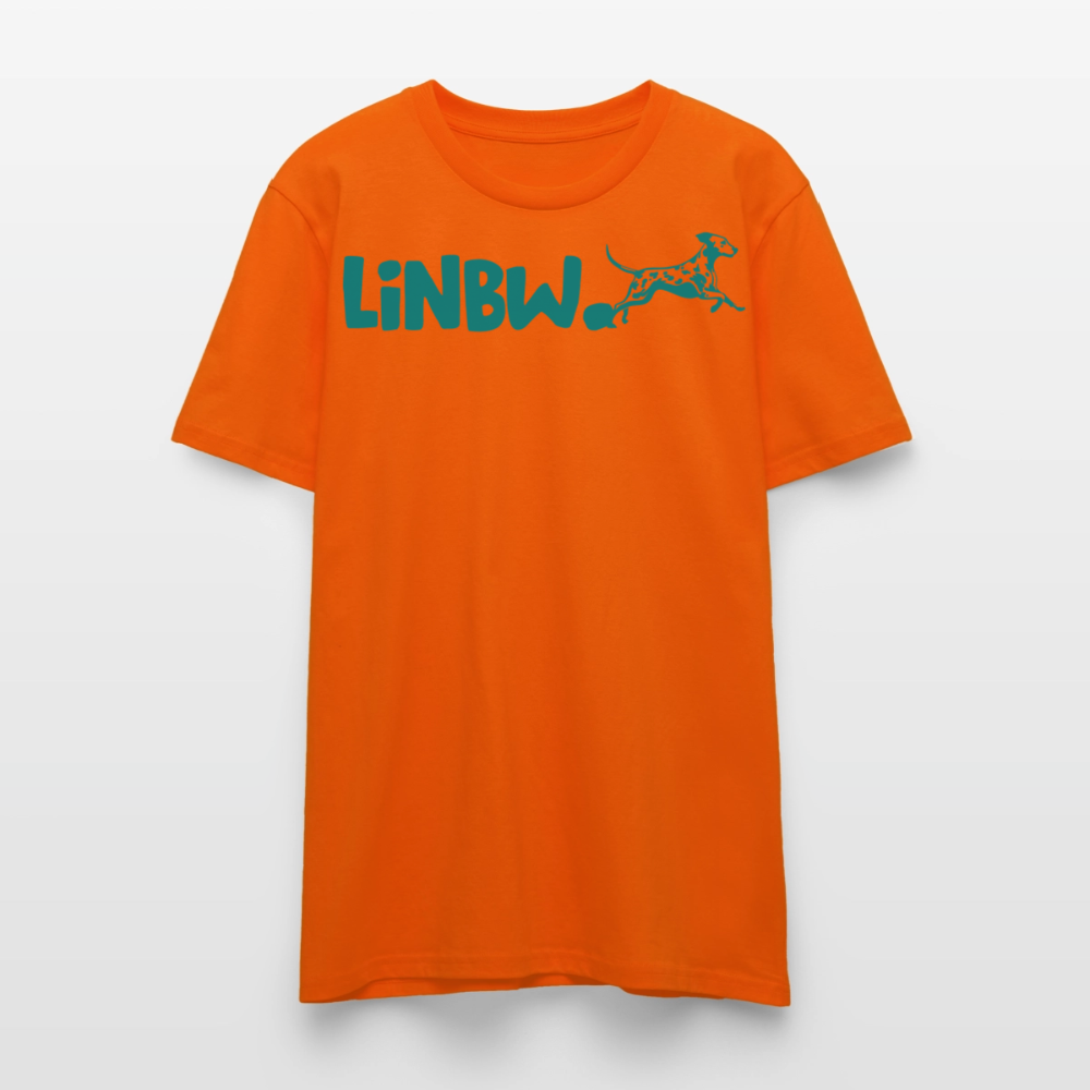 LiNBW. Unisex T-Shirt Premium Crew Blue Edition Life is not just black and white - LiNBW.