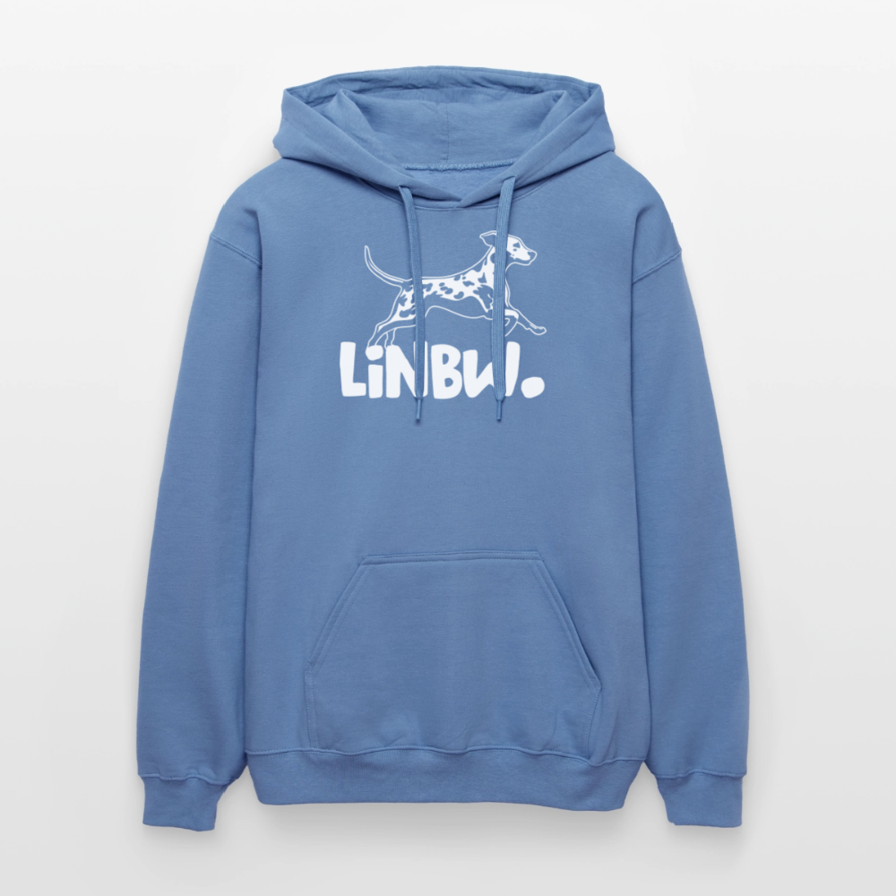 LiNBW. Hoodie White Edition - Carolina Blue
