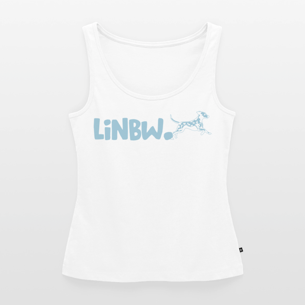 LiNBW. Tank Top Premium Blue Edition Life is not just black and white - Weiß
