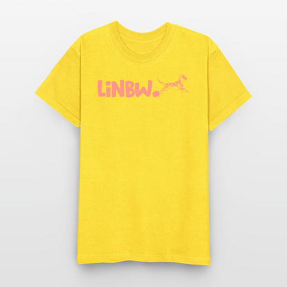 LiNBW. Crew T-Shirt Pink Edition Life is not just black and white - LiNBW.