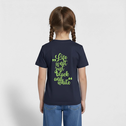 LiNBW. Crew T-Shirt Green Edition Life is not just black and white - LiNBW.