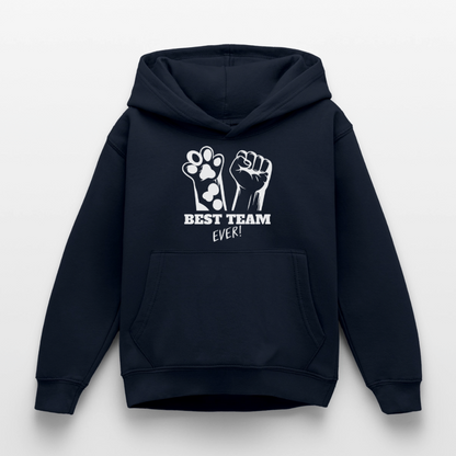 Best Team Ever  Hoodie White Edition - Navy