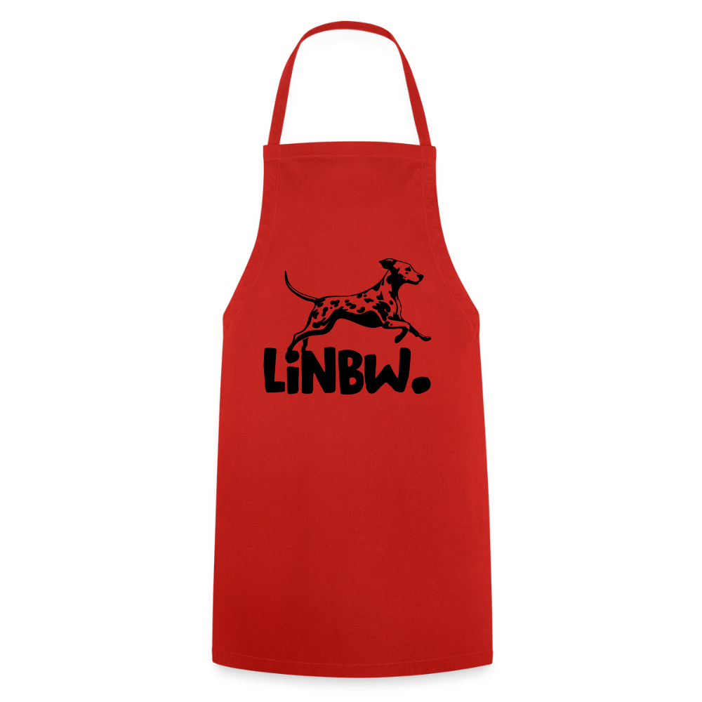 LiNBW. Kochschürze Black Edition - Rot