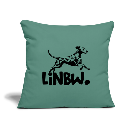 LiNBW. Kissen Black Edition - Tanngrün