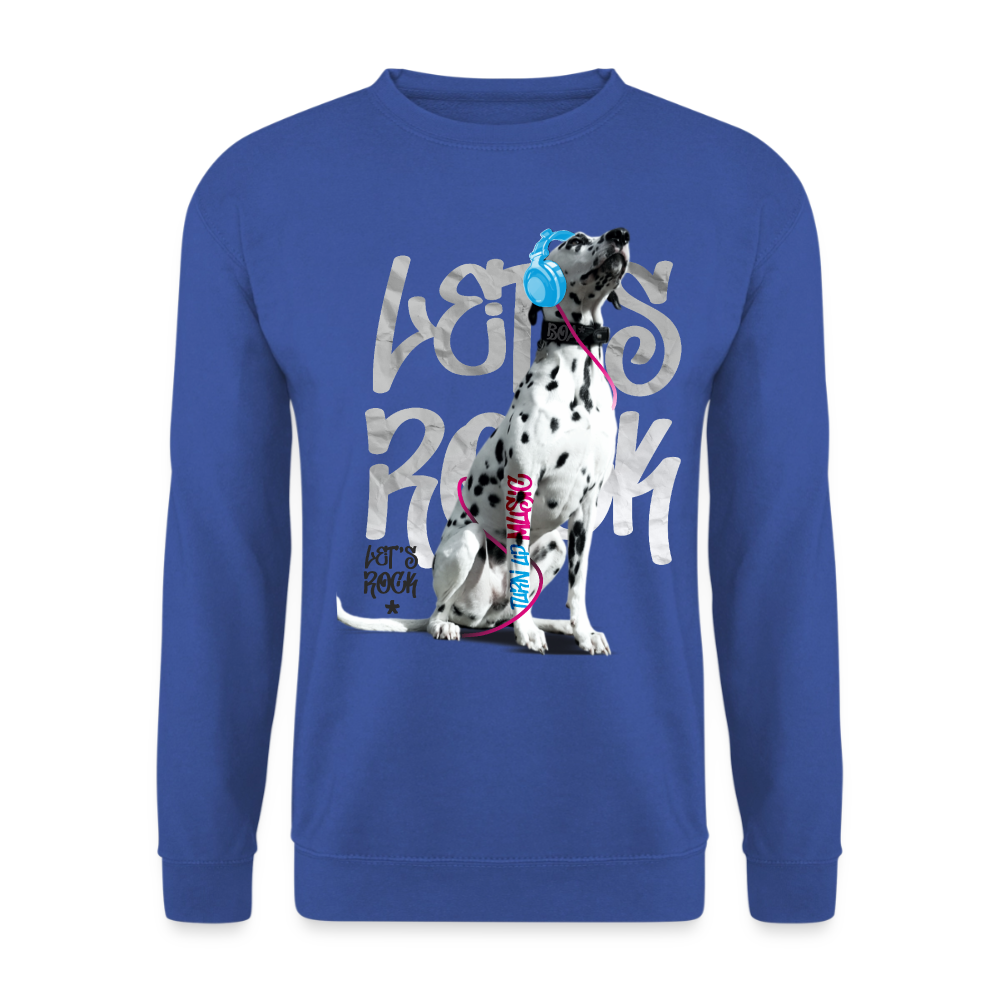 Boa's Classic Pullover Let's Rock - Royalblau