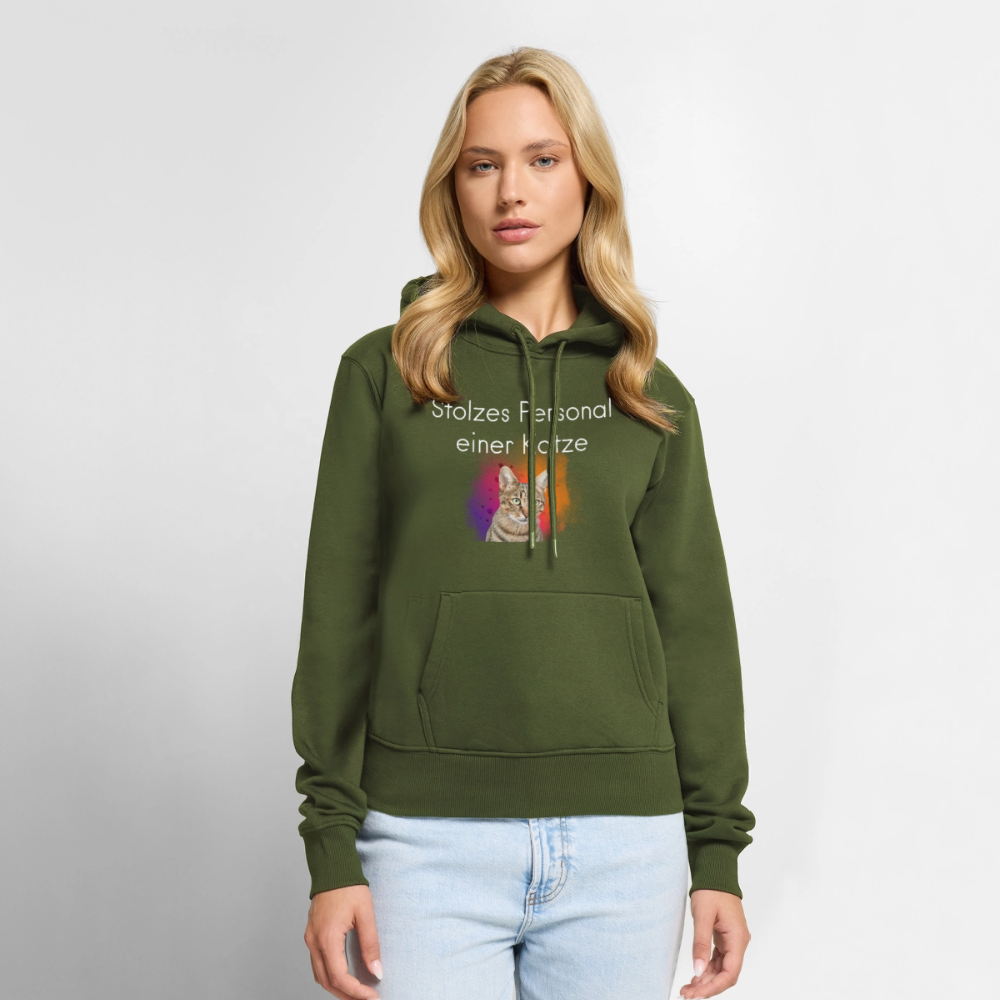 Pedro's Hoodie Stolzes Personal einer Katze White Edition - Khaki