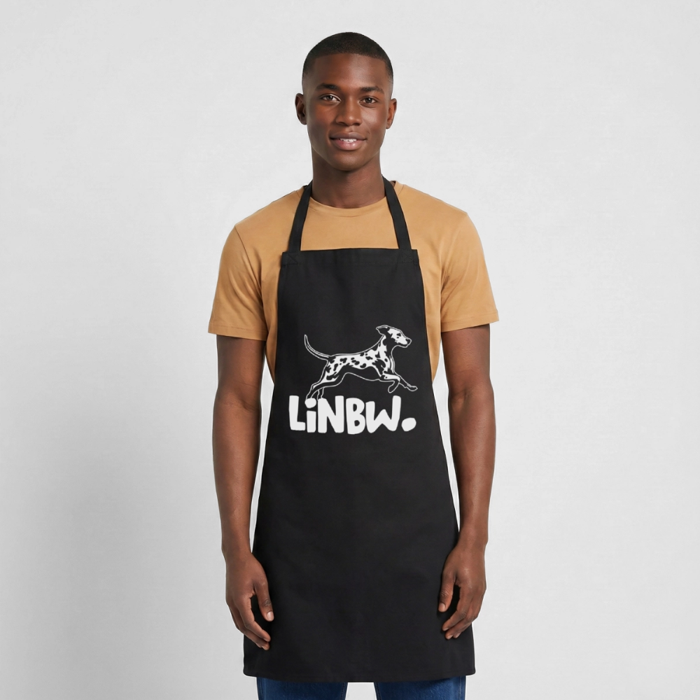 LiNBW. Kochschürze White Edition - Schwarz