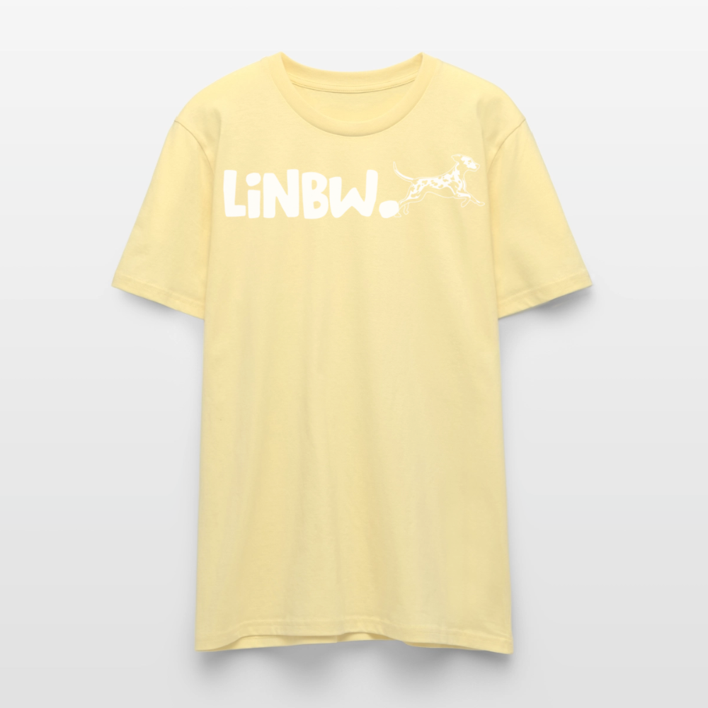LiNBW. Unisex T-Shirt Premium Crew White Edition Life is not just black and white - Creme