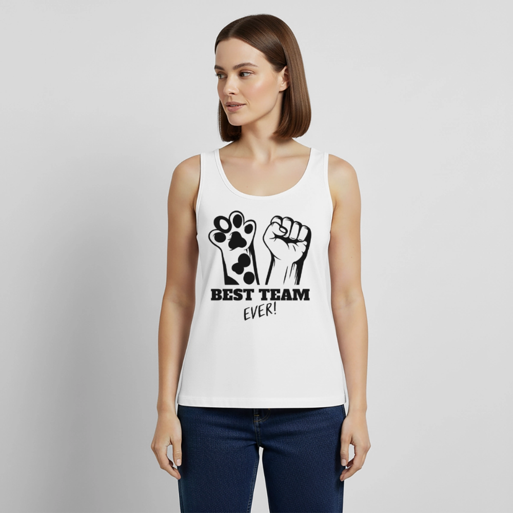 Best Team Ever Tank Top Premium - Weiß