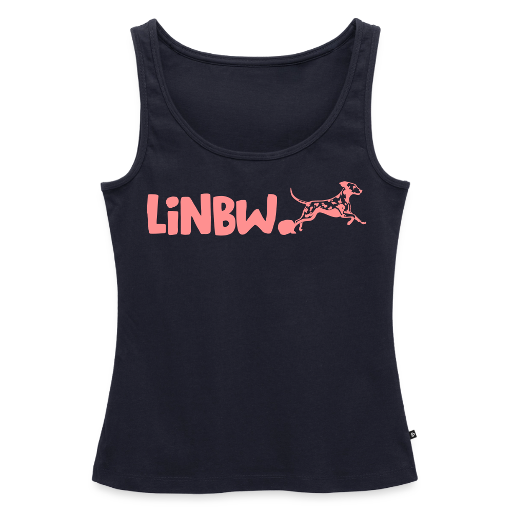 LiNBW. Tank Top Premium Pink Edition Life is not just black and white - Navy