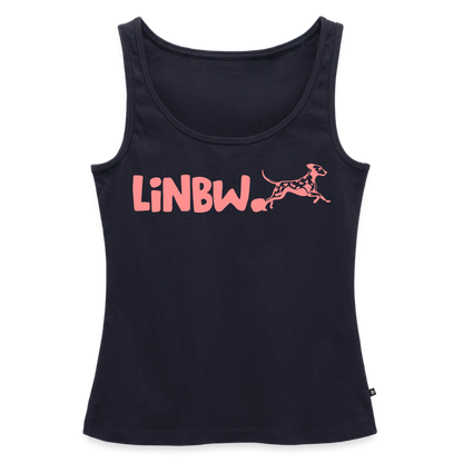 LiNBW. Tank Top Premium Pink Edition Life is not just black and white - Navy