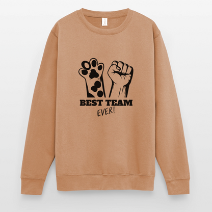 Best Team Ever Classic Pullover Black Edition - Mocca