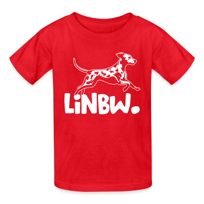 LiNBW. T-Shirt White Edition - Rot