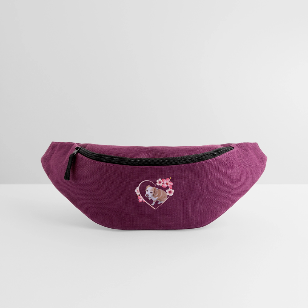 Luna's Gürteltasche Classic - Burgunderrot