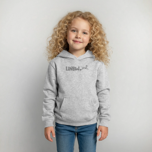LiNBW. Crew Hoodie Life is not just black and white Edition Grey - LiNBW.