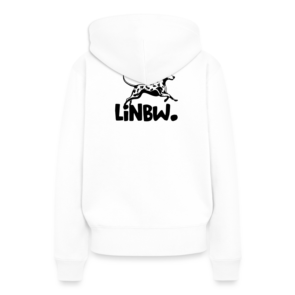 Boa's Hoodie Splash Life is not just black and white Edition Black - Weiß
