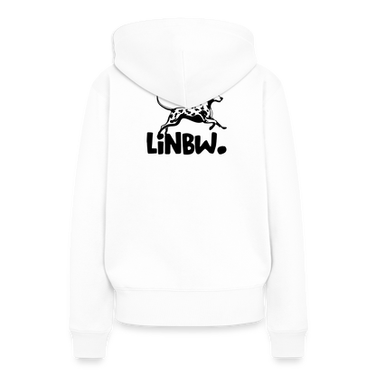 Boa's Hoodie Splash Life is not just black and white Edition Black - Weiß
