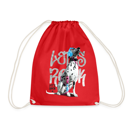 Boa´s Turnbeutel Let´s Rock - Rot