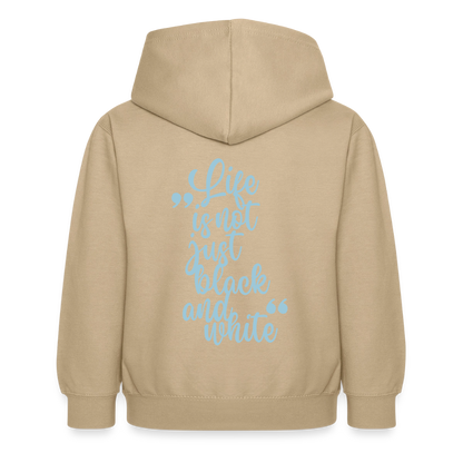 LiNBW. Crew Hoodie Life is not just black and white Edition Blue - LiNBW.